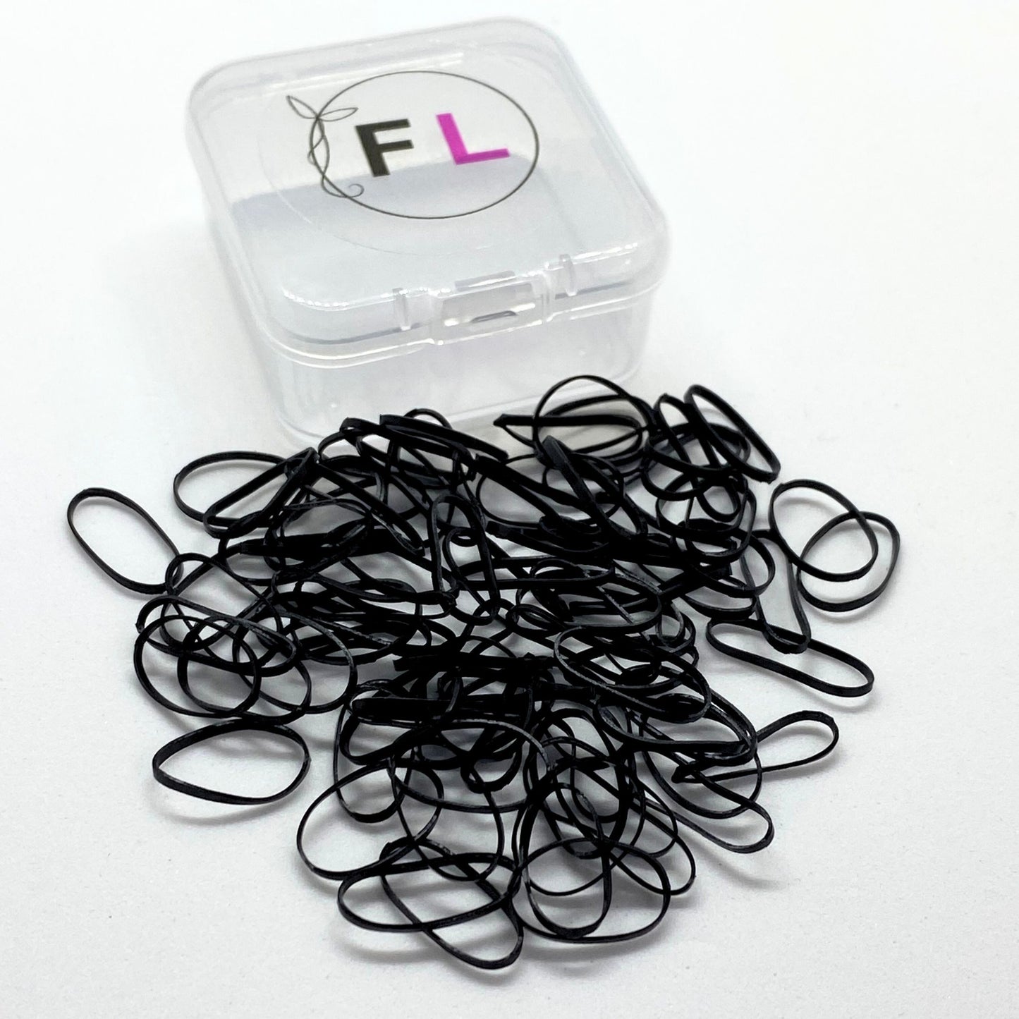 MINI ELASTIC HAIR TIES 100X