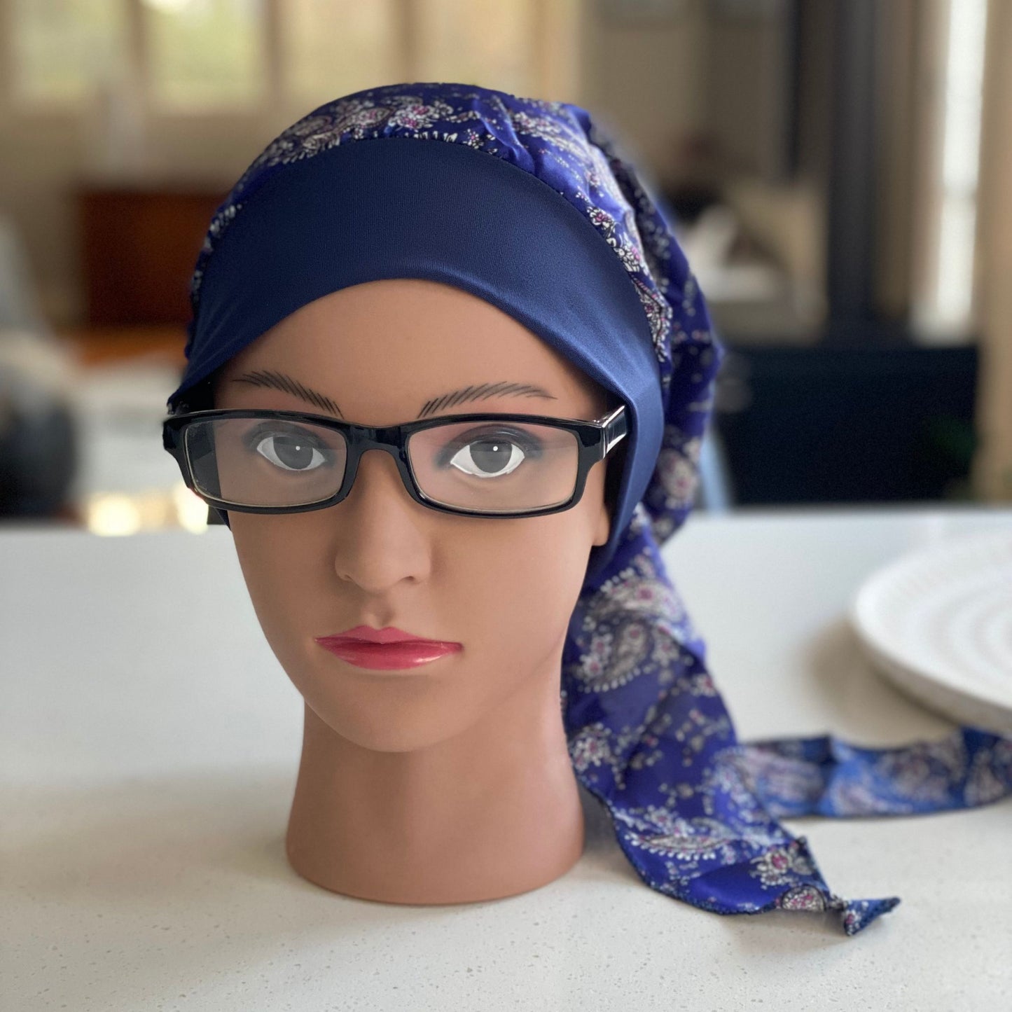 PRINTED SILKY CHEMO CAP