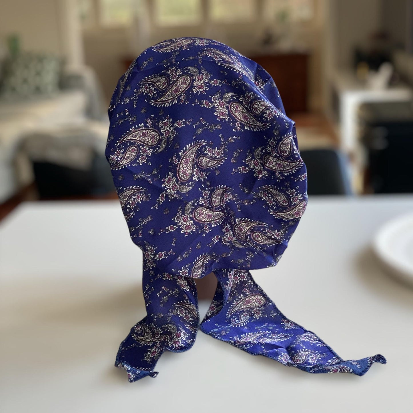 PRINTED SILKY CHEMO CAP