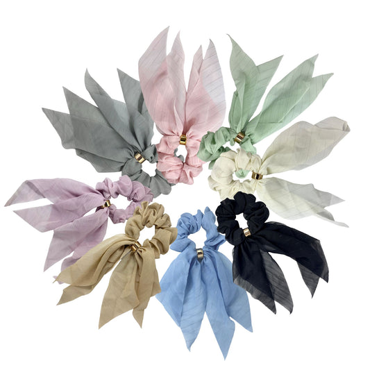 SCARF LOOK SCRUNCHIE