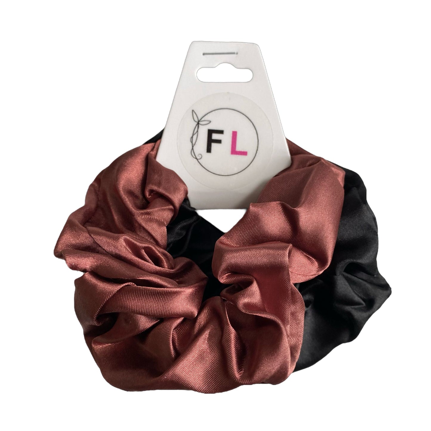 SILKY SATIN SCRUNCHIES 2PK