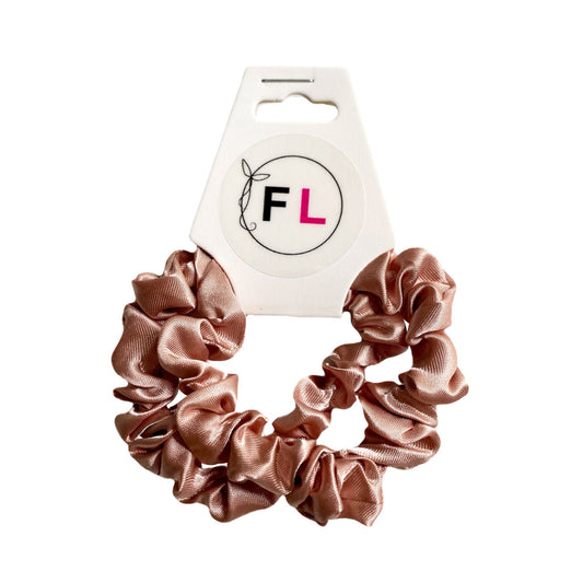 SILKY SATIN SCRUNCHIES SMALL 2X