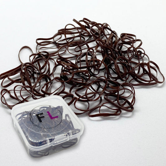 MINI ELASTIC HAIR TIES 100X