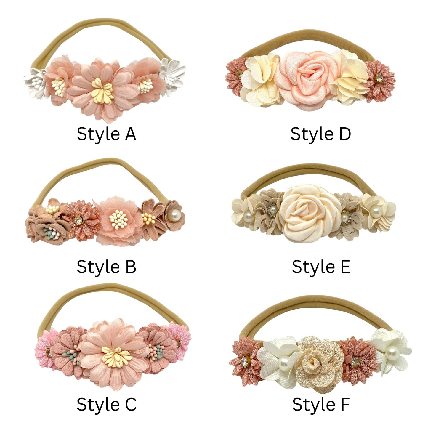 BABY FLOWER HEADBAND