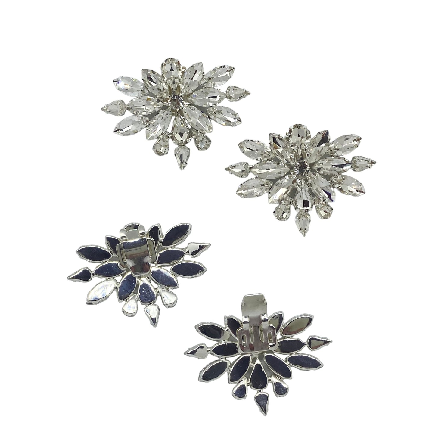 SHOE CLIPS SILVER