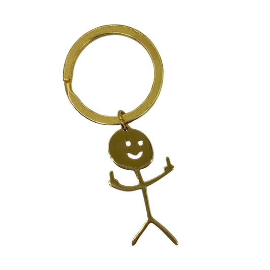 STICK CHARACTER KEY RING