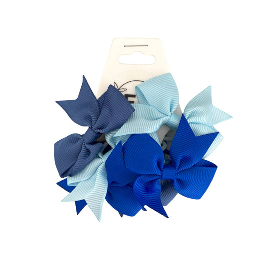 BABY BOW HAIR TIES 6X