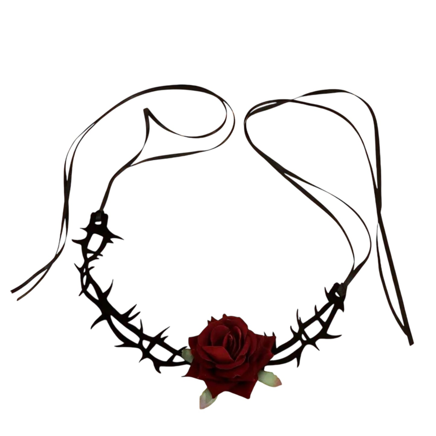ROSE CHOKER NECKLACE