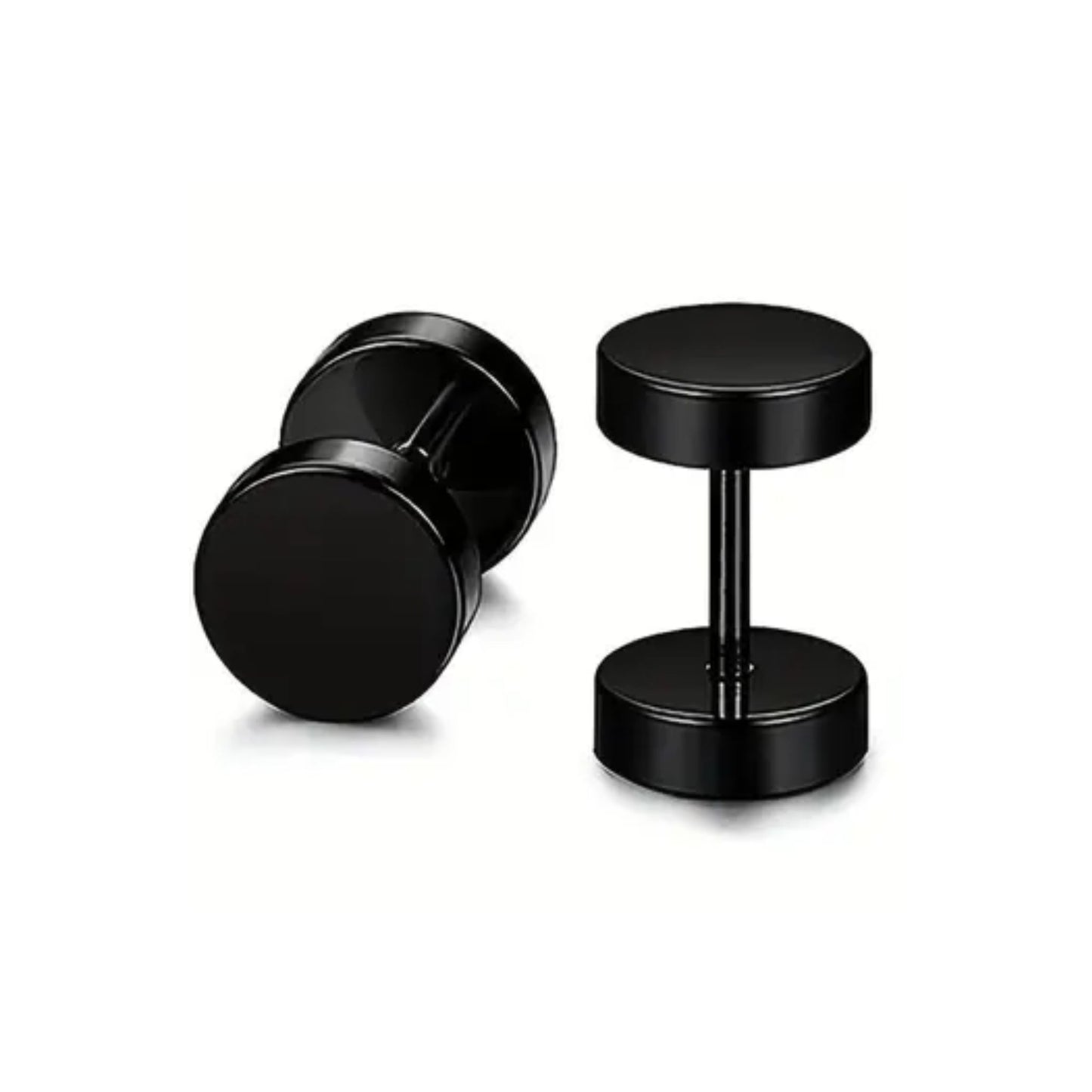 MATTE BLACK EARRINGS