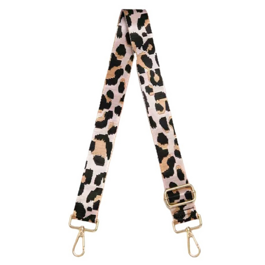 HANDBAG STRAP LEOPARD 1.4M