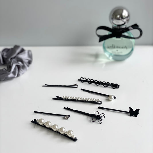 GLAM HAIR CLIPS 8PK
