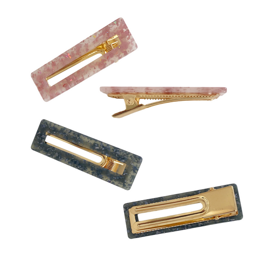ALLIGATOR RECTANGLE CLIPS 2PK