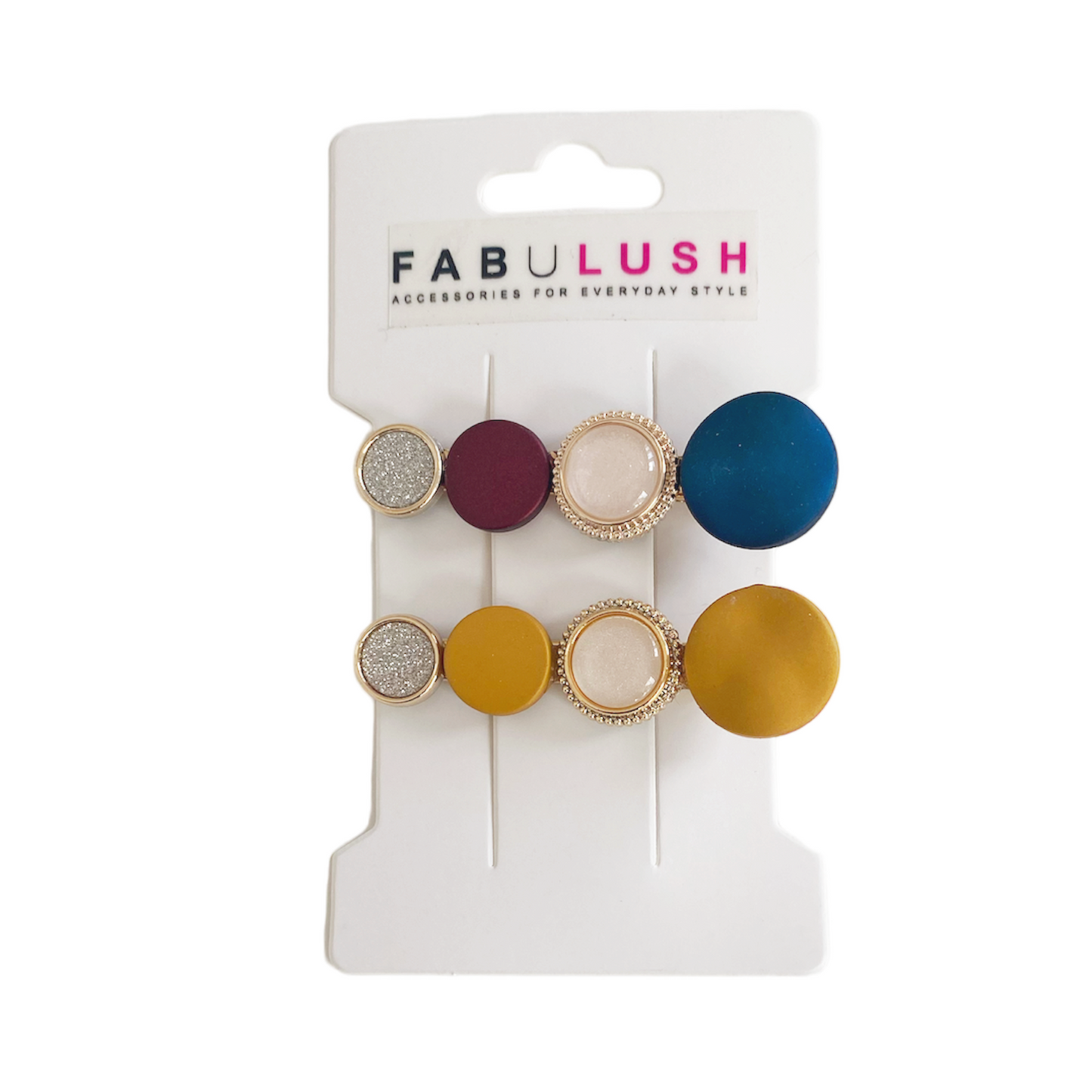ALLIGATOR BUTTON CLIPS 2PK