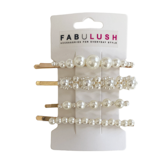 PEARL SLIDE CLIPS 4PK