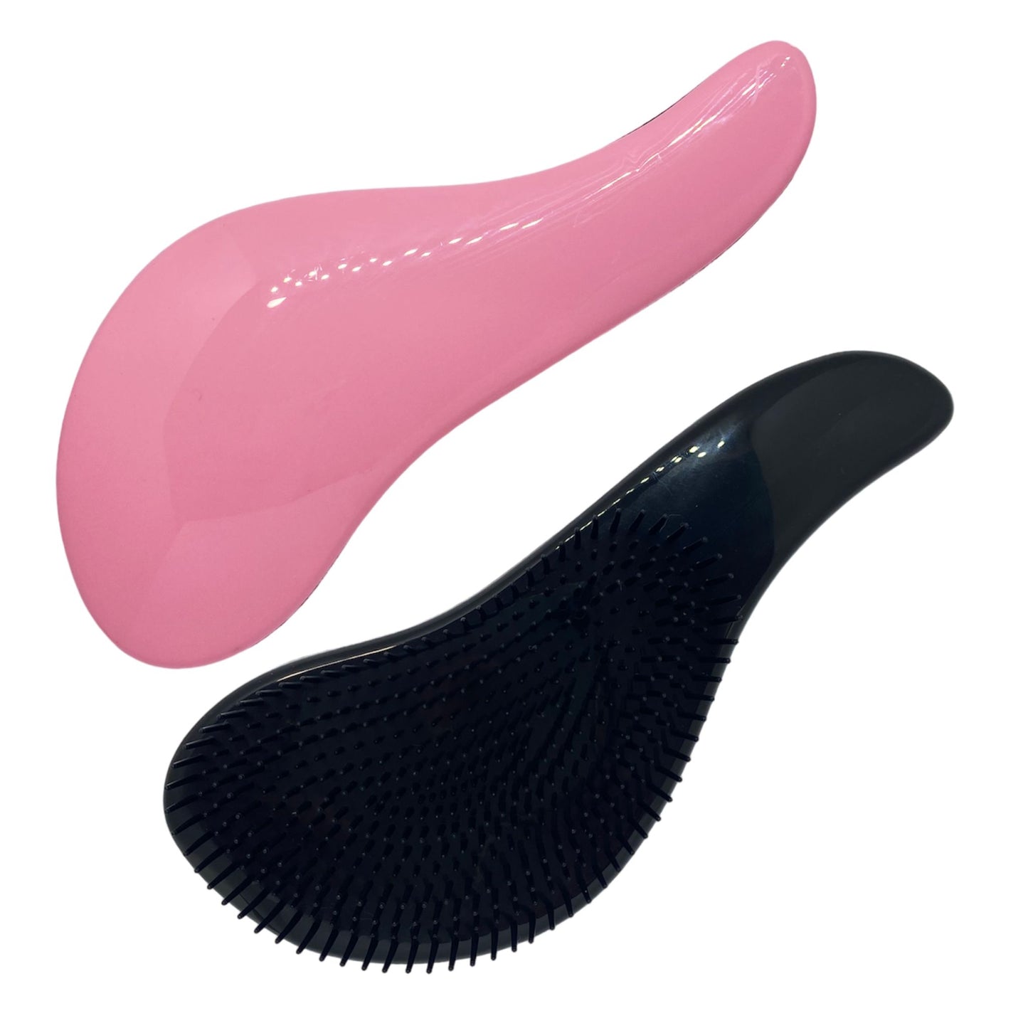 CURVED ERGONOMIC HAIR BRUSH