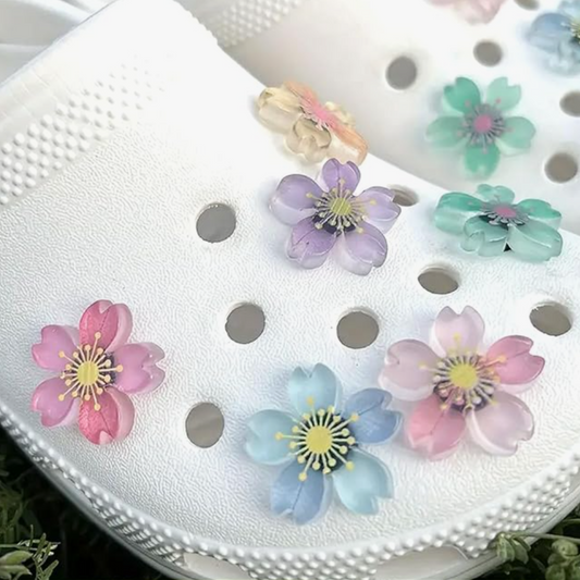SHOE CHARMS - CHERRY BLOSSOMS
