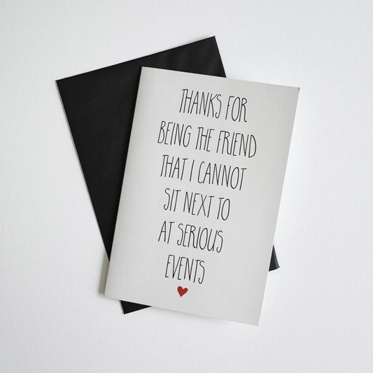 GREETING CARD - THANKS