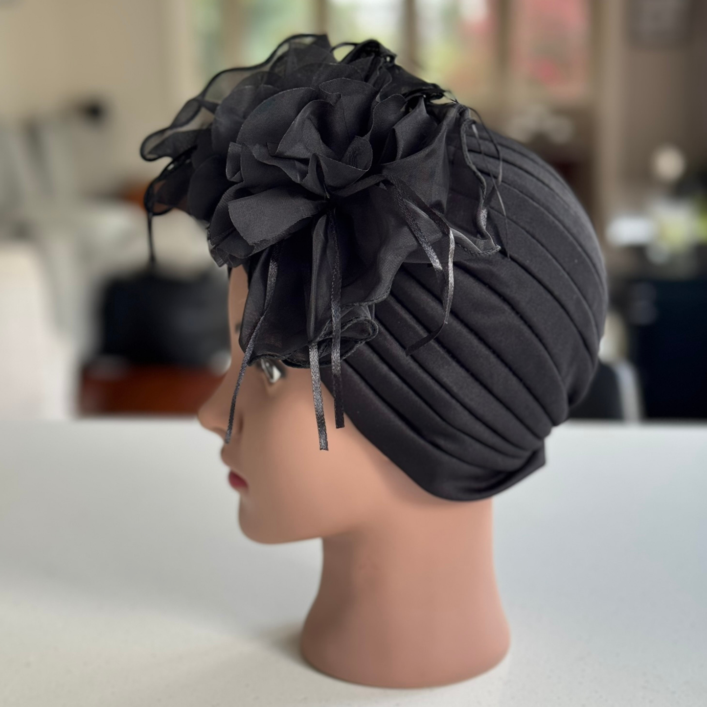 FASCINATOR STYLE CHEMO CAP