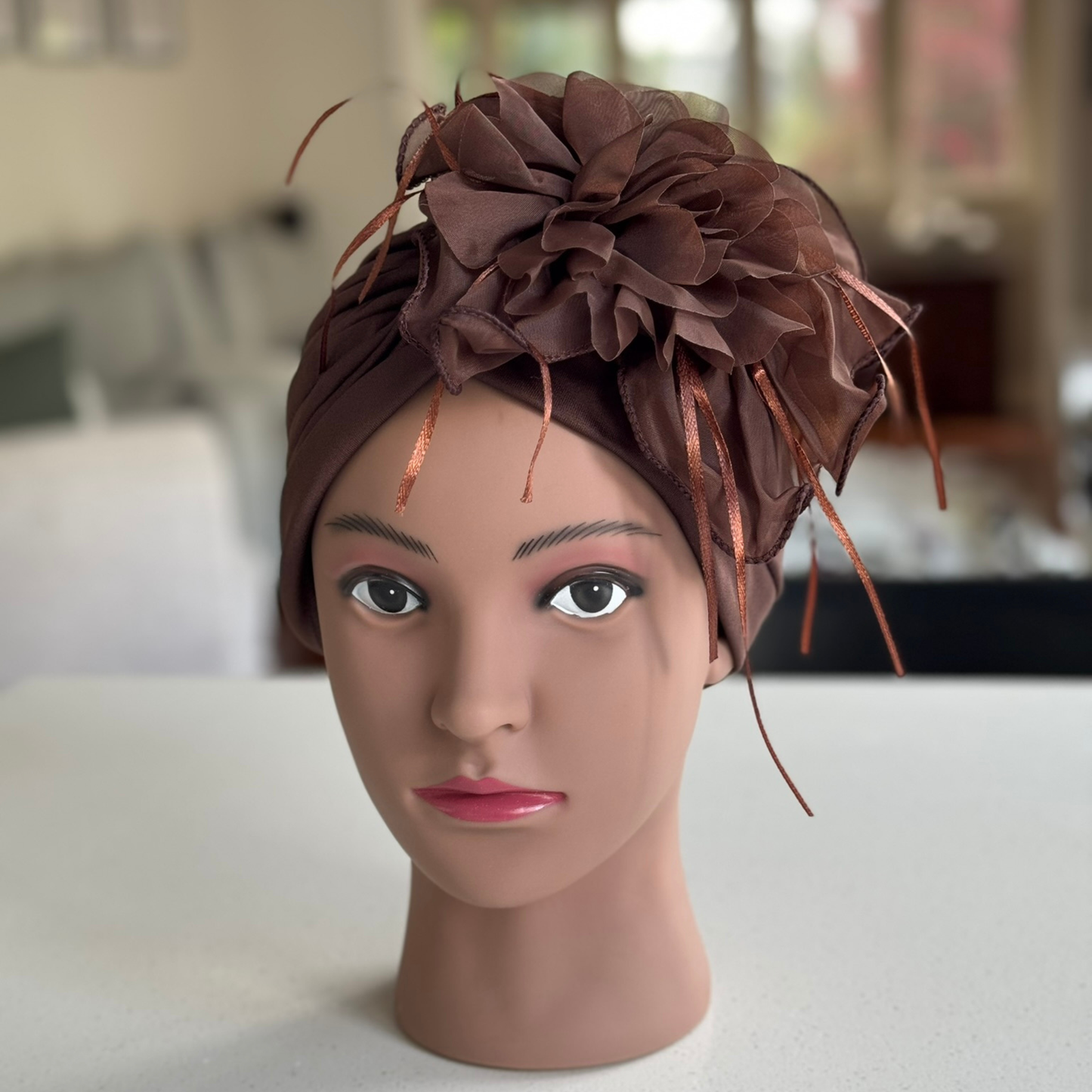 FASCINATOR STYLE CHEMO CAP