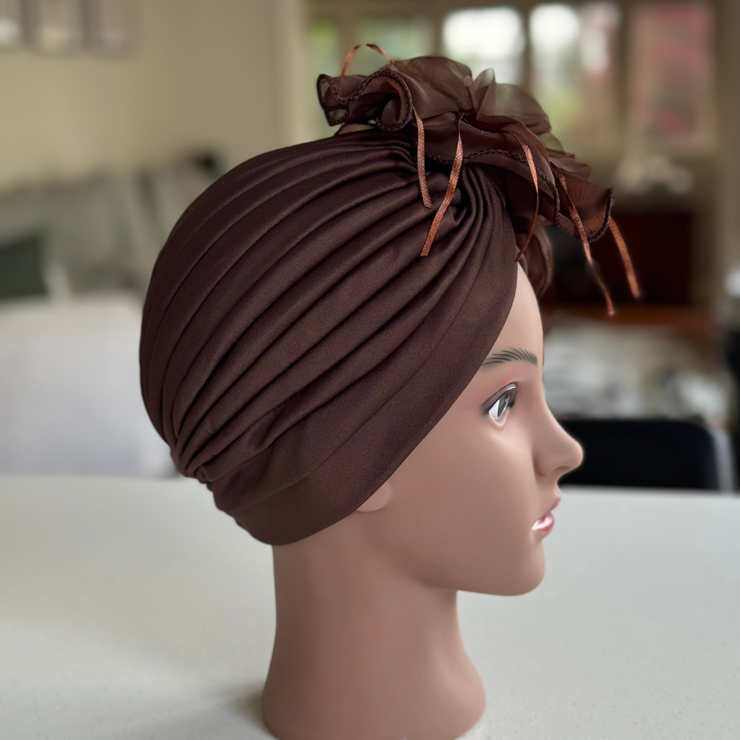 FASCINATOR STYLE CHEMO CAP