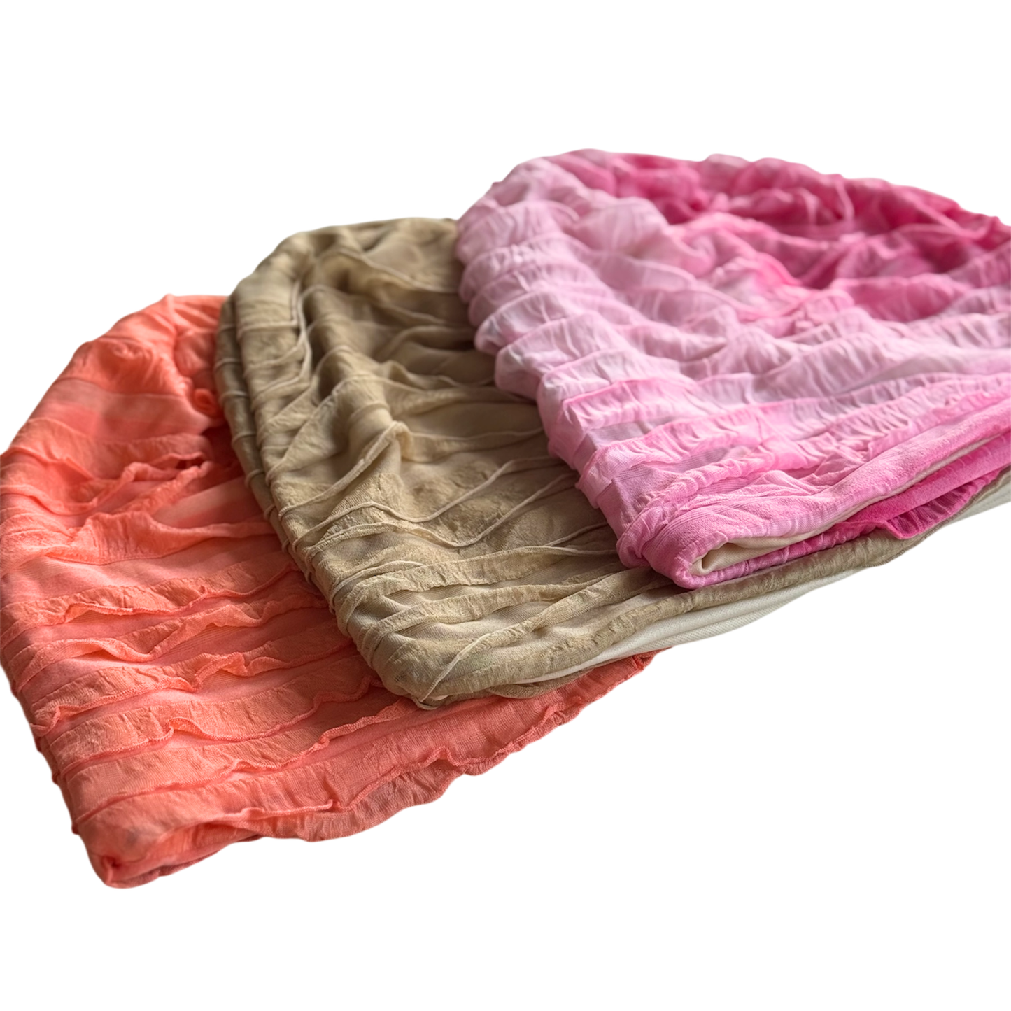 LAYERED FRILL CHEMO CAP