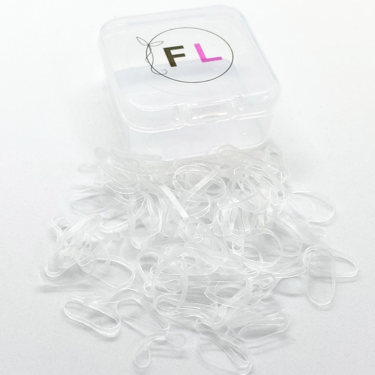 MINI ELASTIC HAIR TIES 100X
