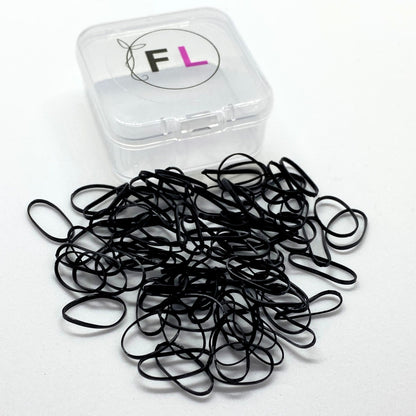 MINI ELASTIC HAIR TIES 100X