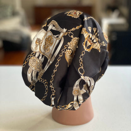 PRINTED SILKY CHEMO CAP
