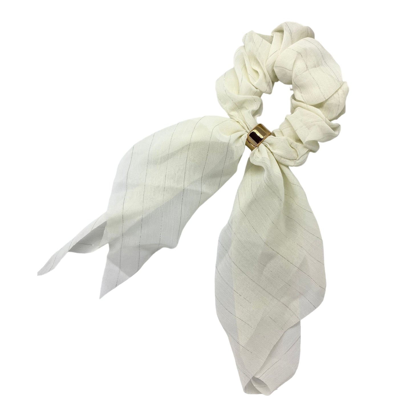 SCARF LOOK SCRUNCHIE