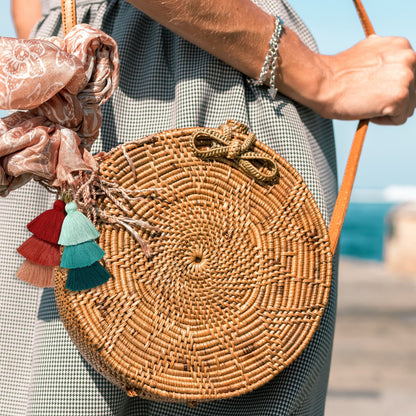 BOHO TASSEL KEY RING