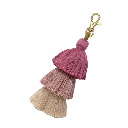 BOHO TASSEL KEY RING