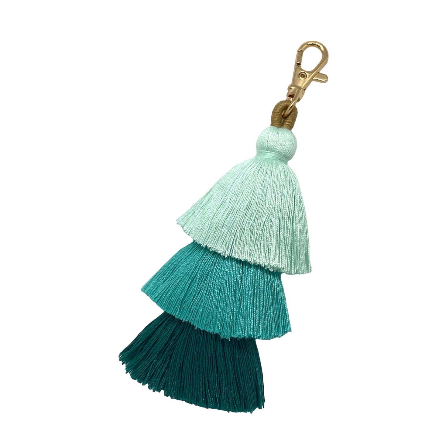 BOHO TASSEL KEY RING