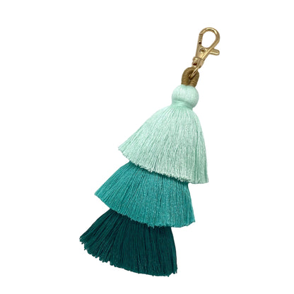 BOHO TASSEL KEY RING