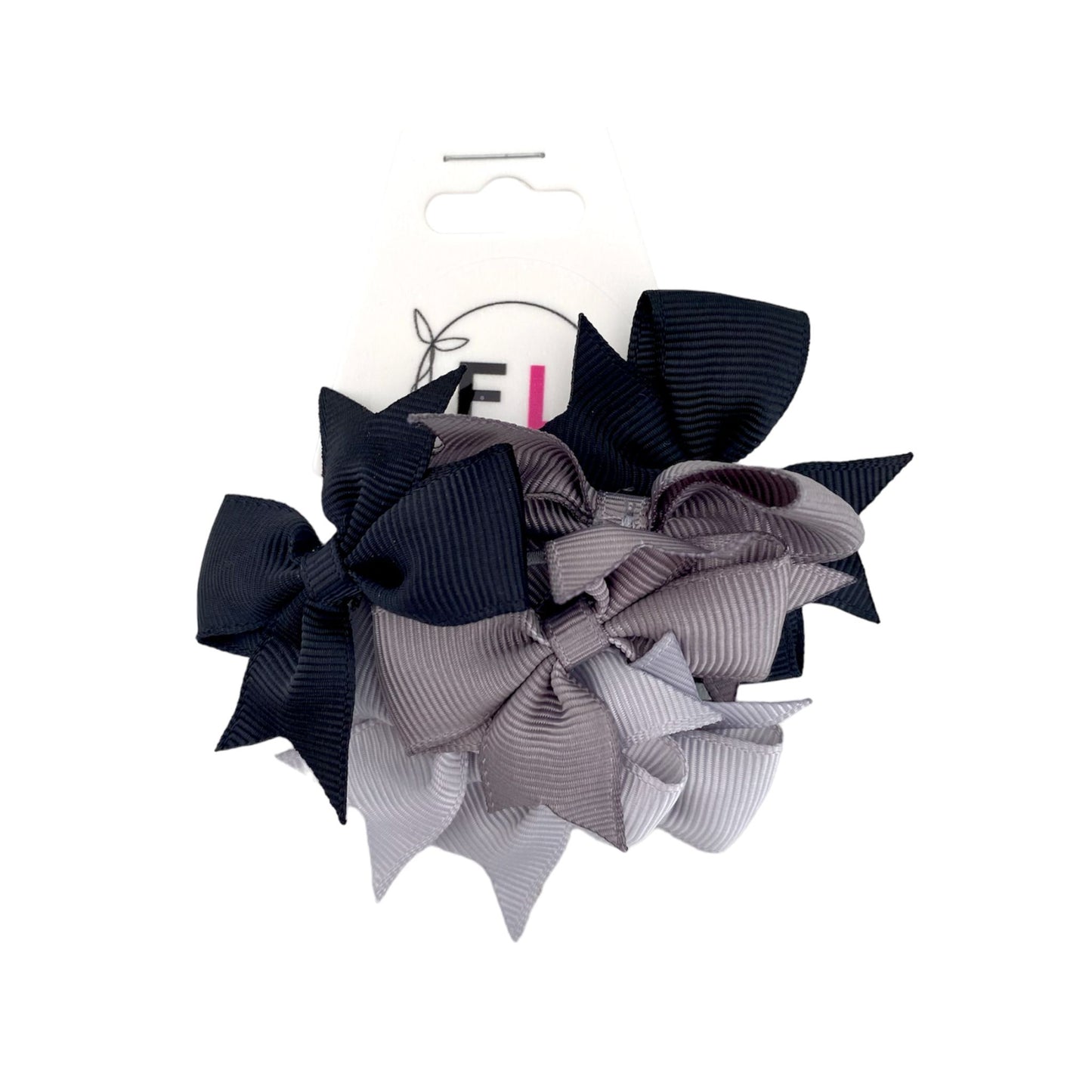BABY BOW HAIR TIES 6X