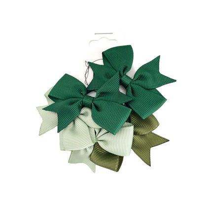 BABY BOW HAIR TIES 6X