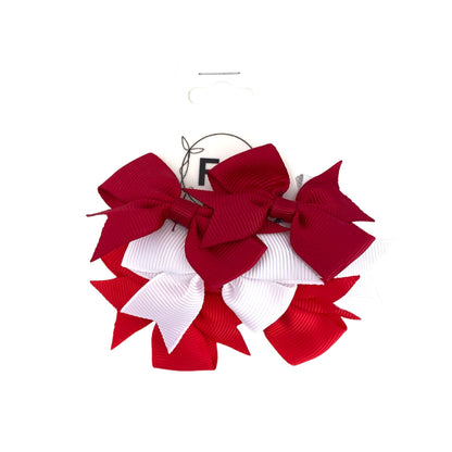 BABY BOW HAIR TIES 6X