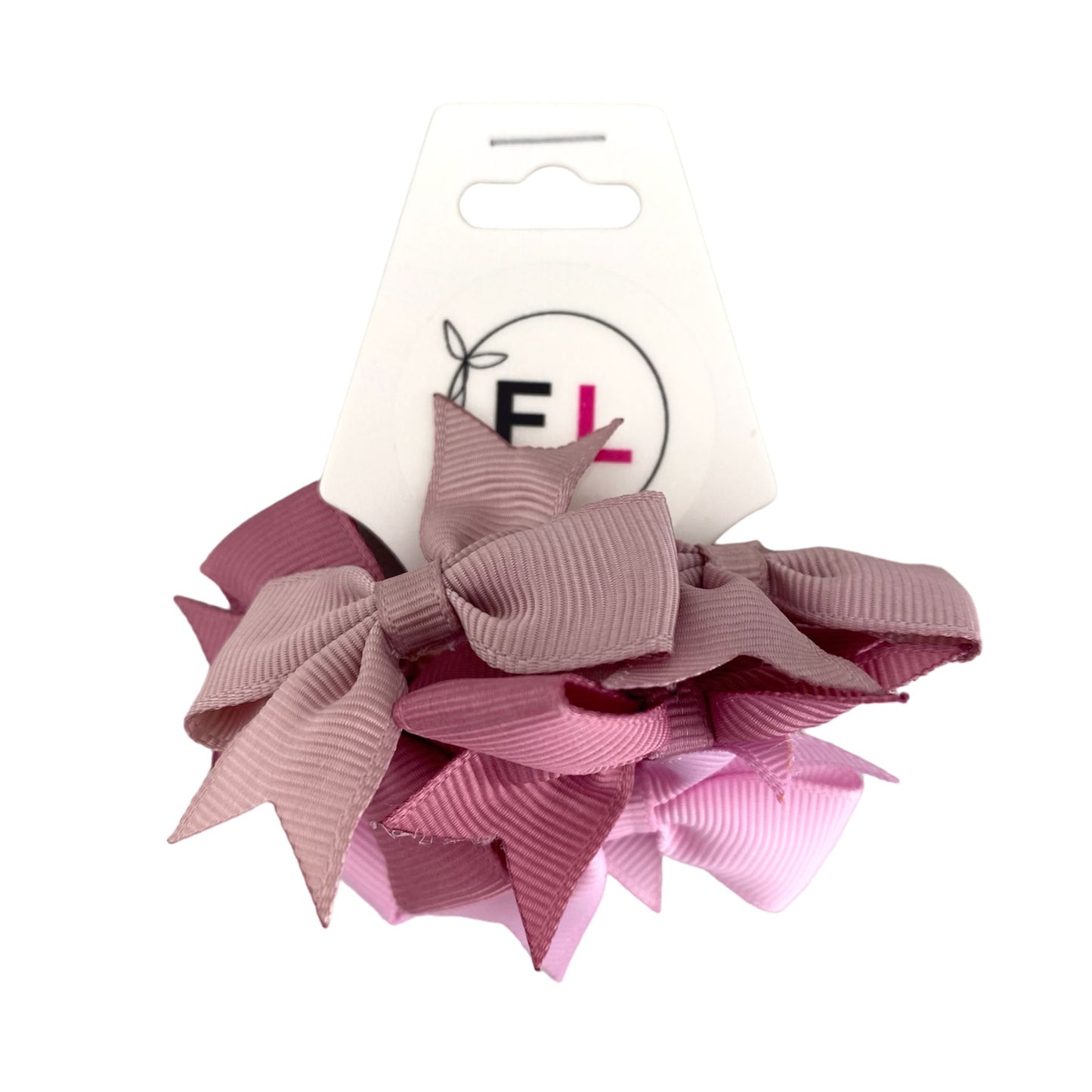 BABY BOW HAIR TIES 6X