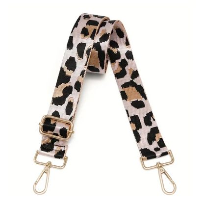 HANDBAG STRAP LEOPARD 1.4M