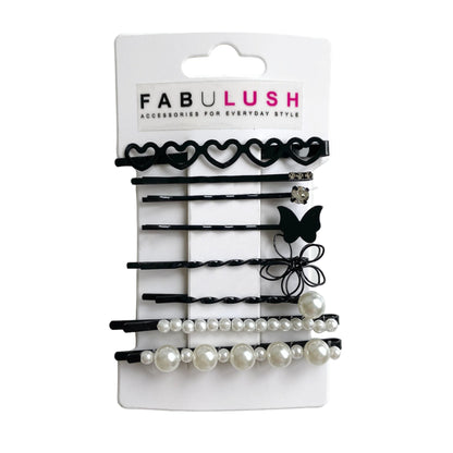 GLAM HAIR CLIPS 8PK