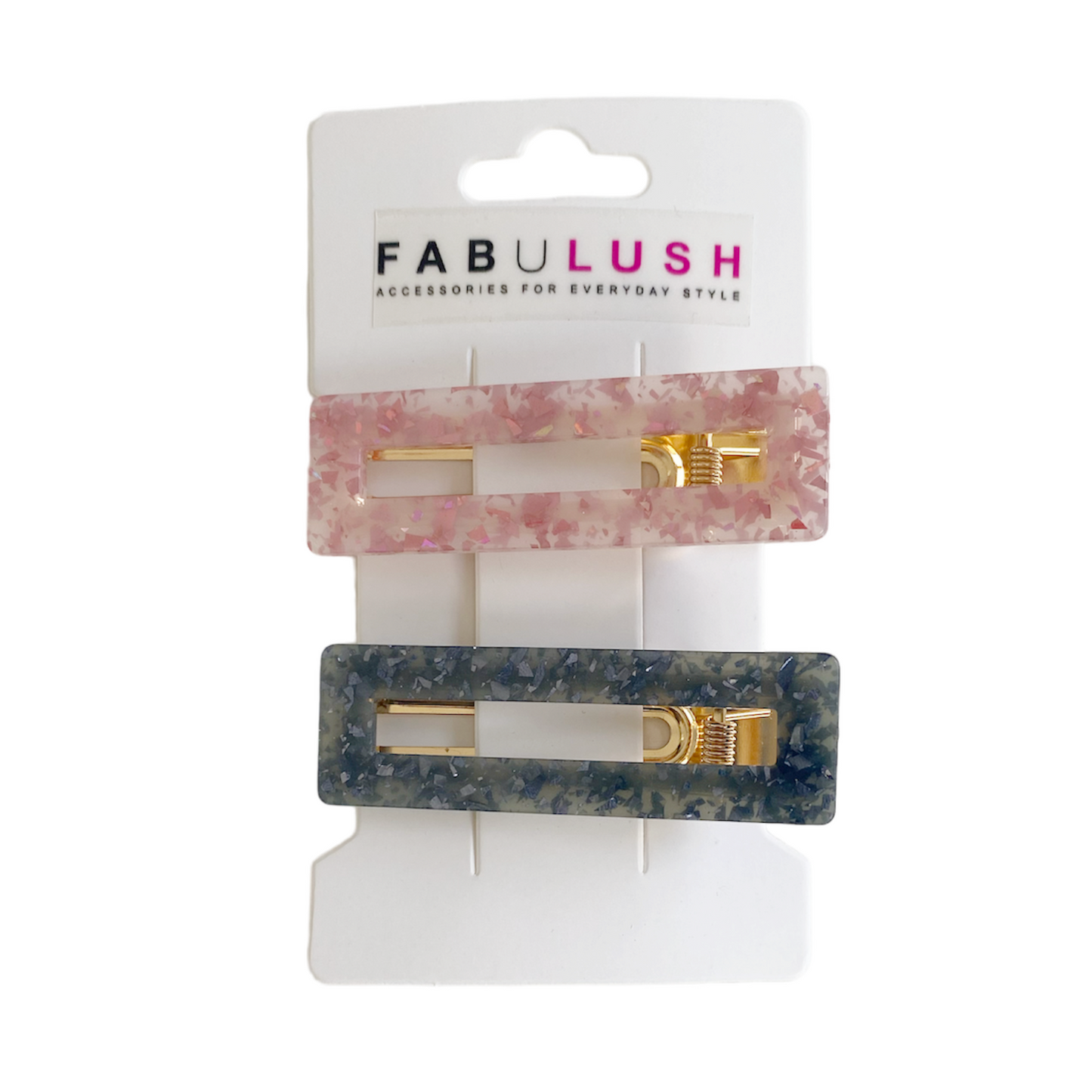 ALLIGATOR RECTANGLE CLIPS 2PK