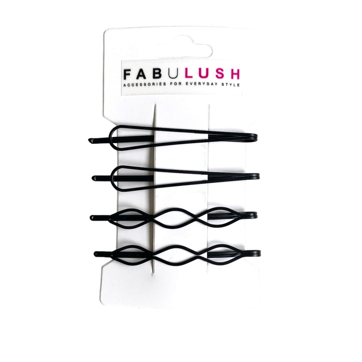 SLIDE HAIR CLIPS 4PK