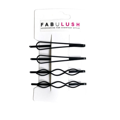 SLIDE HAIR CLIPS 4PK