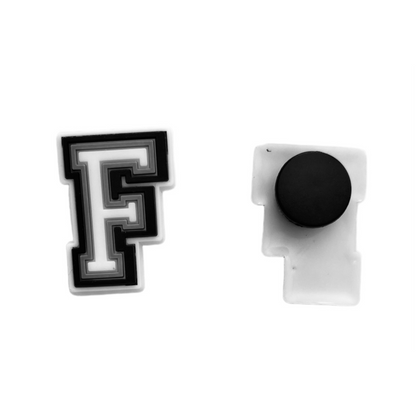 SHOE CHARMS - ALPHABET LETTERS