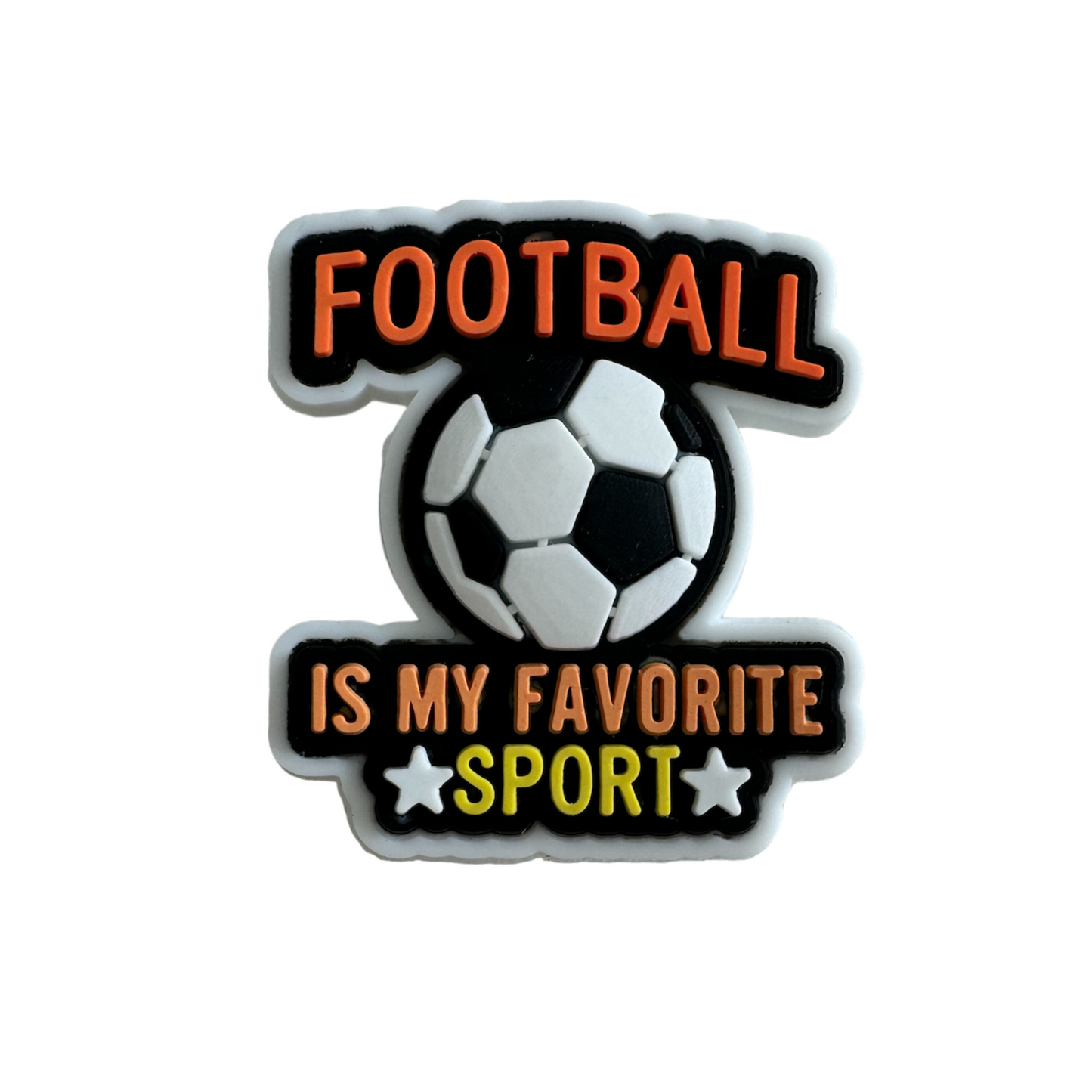 SHOE CHARMS - FOOTBALL