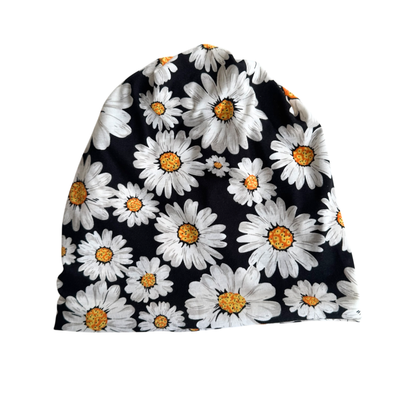 DAISY PRINT CHEMO CAP