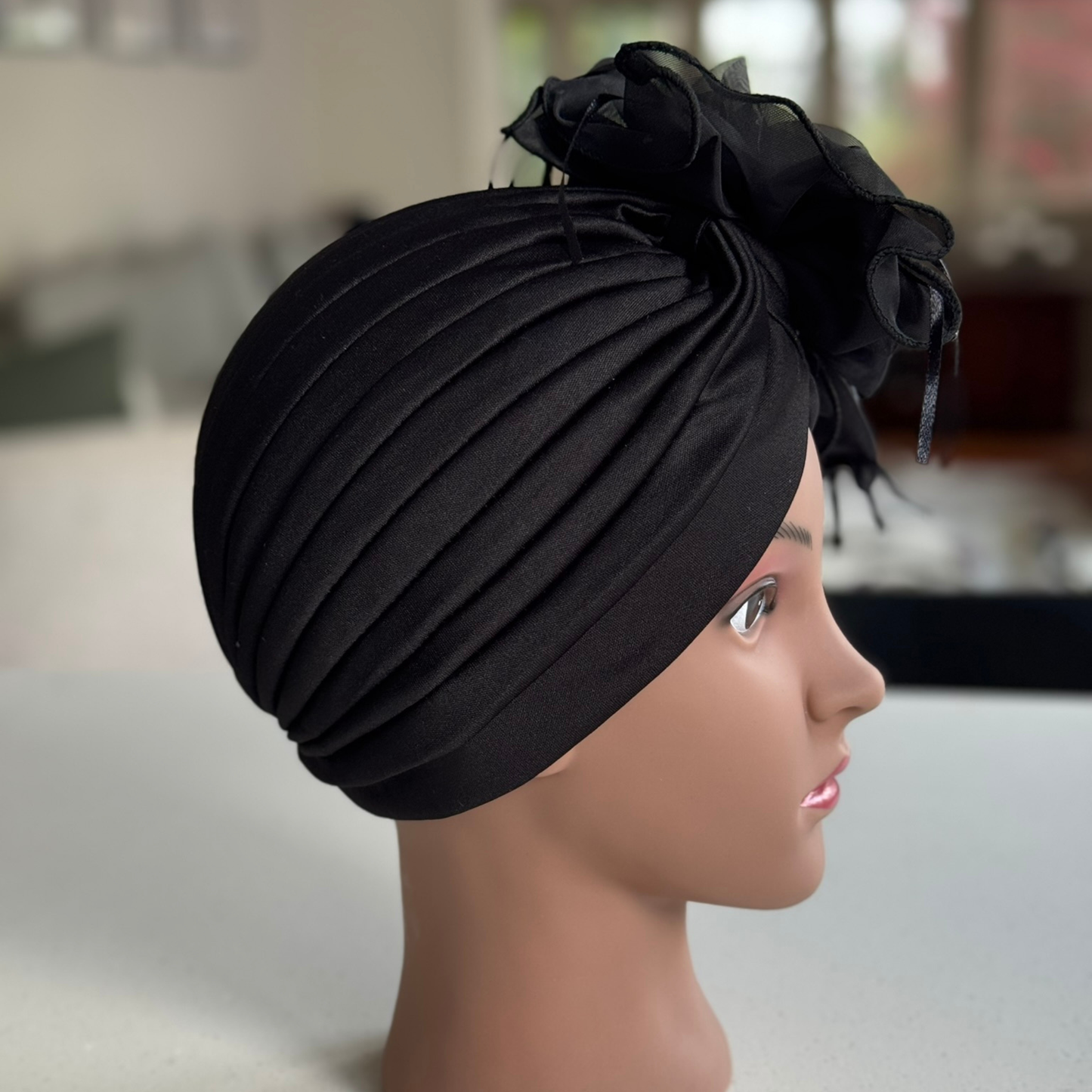 FASCINATOR STYLE CHEMO CAP