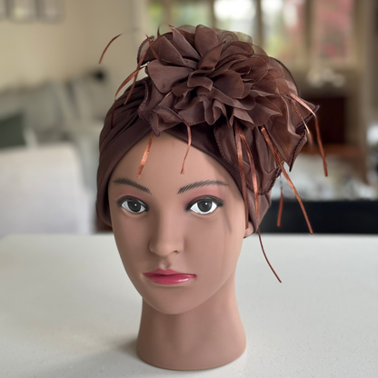 FASCINATOR STYLE CHEMO CAP