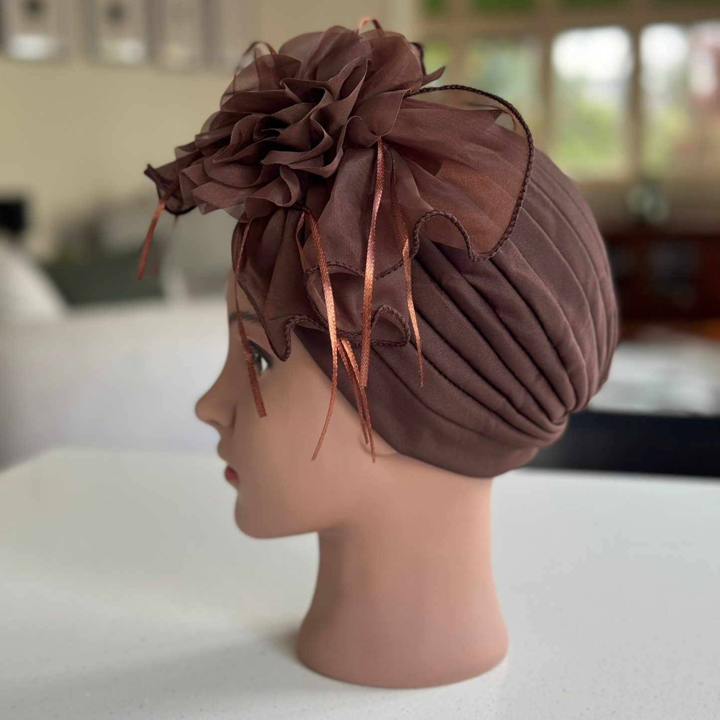 FASCINATOR STYLE CHEMO CAP