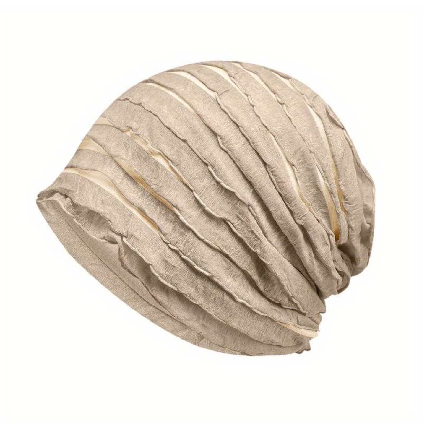 LAYERED FRILL CHEMO CAP