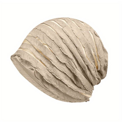 LAYERED FRILL CHEMO CAP